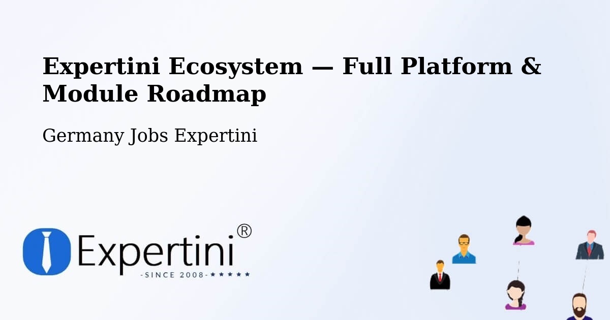 Expertini Ecosystem — Full Platform & Module Roadmap – Starnberg