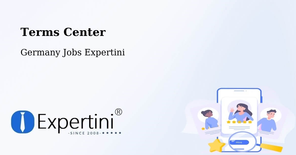 Terms of Service – Starnberg - Germany Jobs Expertini